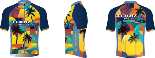 Men's Tour De Cape 2026 Short Sleeve Cycling Jersey