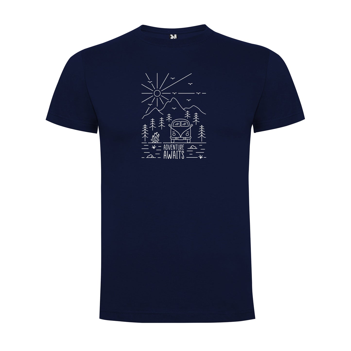 VW Camper Adventure Awaits Men`s T-shirt