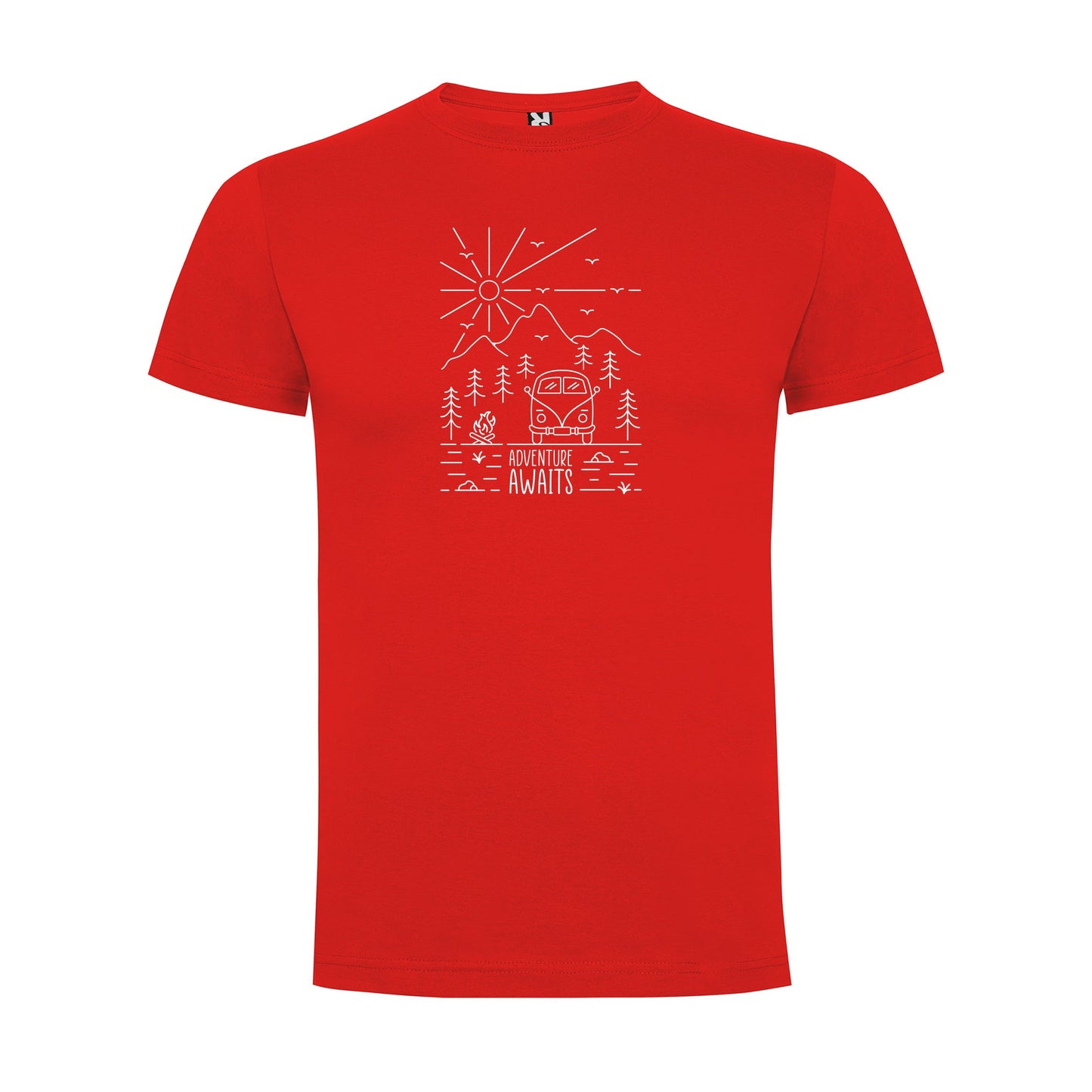 VW Camper Adventure Awaits Men`s T-shirt