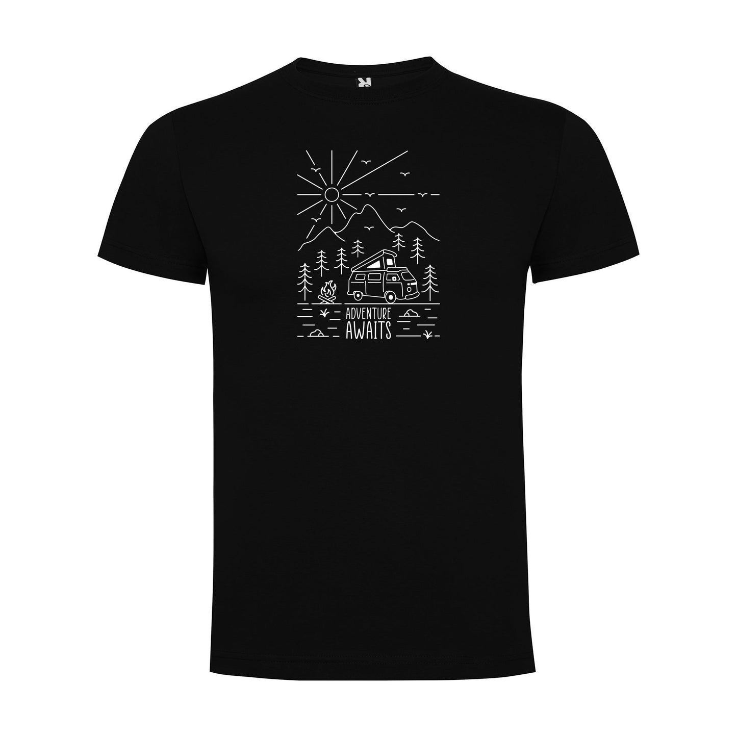 VW Camper Adventure Awaits Men`s T-shirt