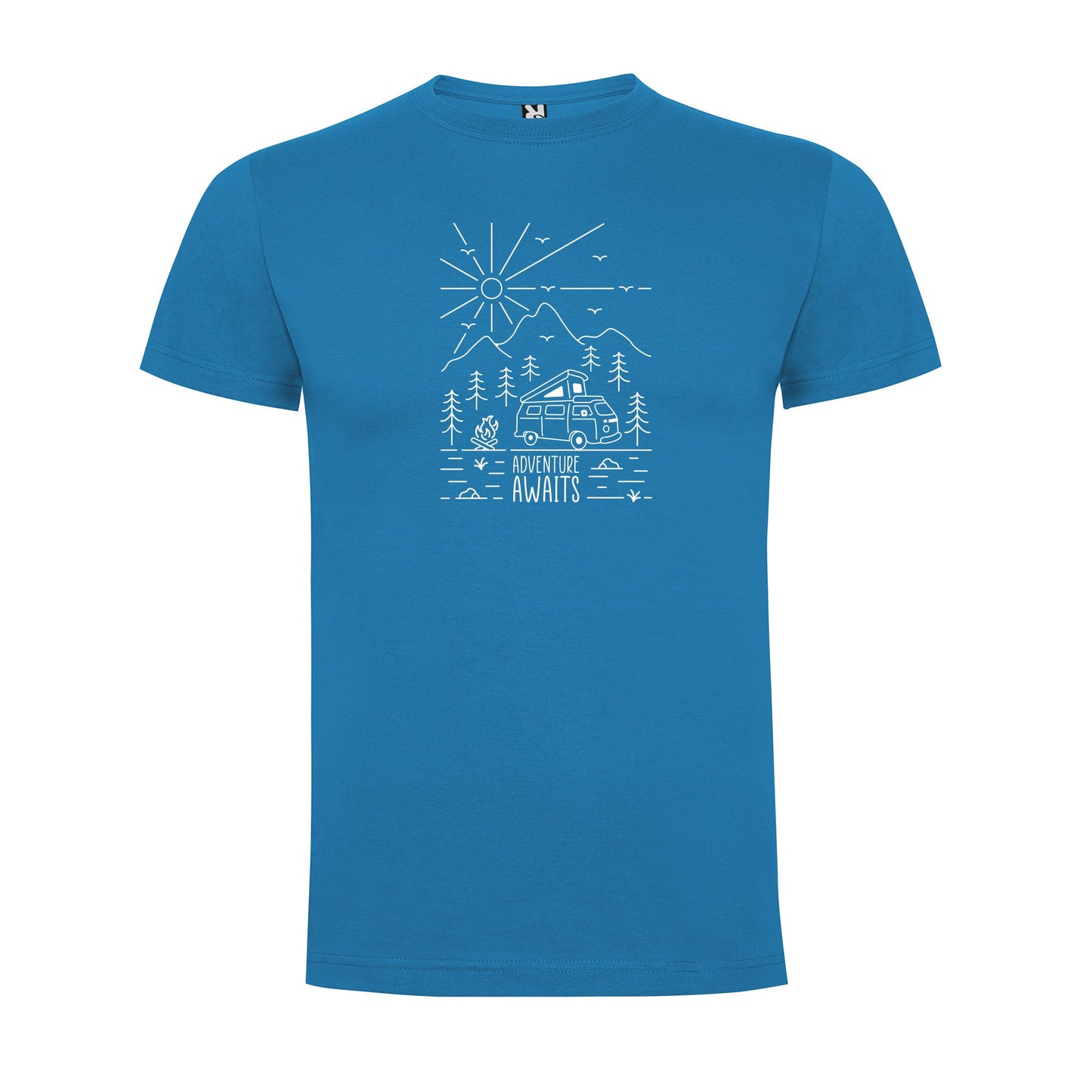 VW Camper Adventure Awaits Men`s T-shirt