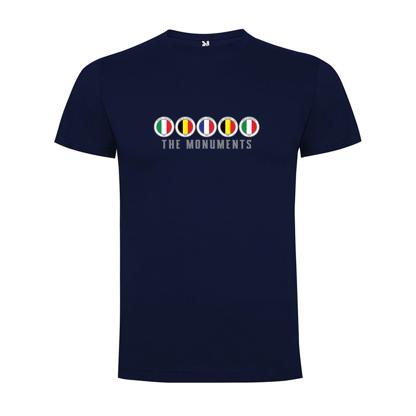 The Monuments - Classics Cycling Men`s T-shirt