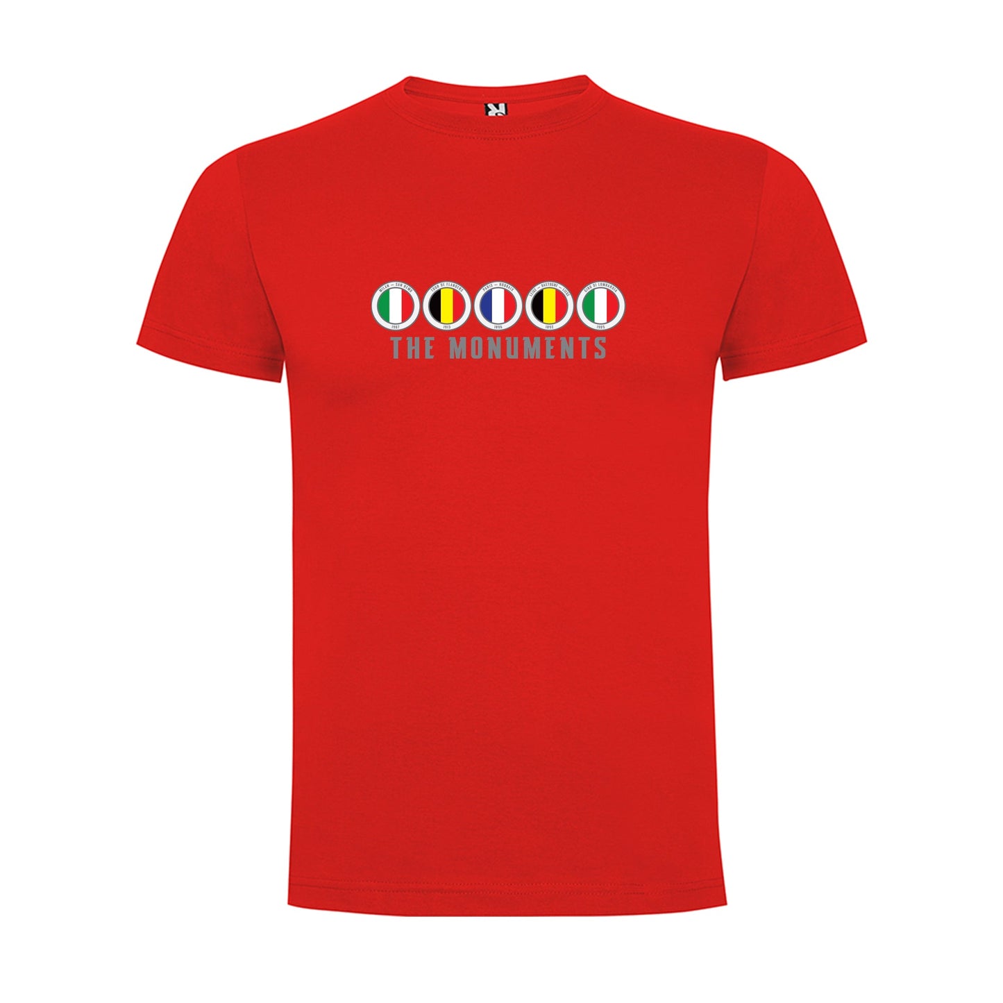 The Monuments - Classics Cycling Men`s T-shirt
