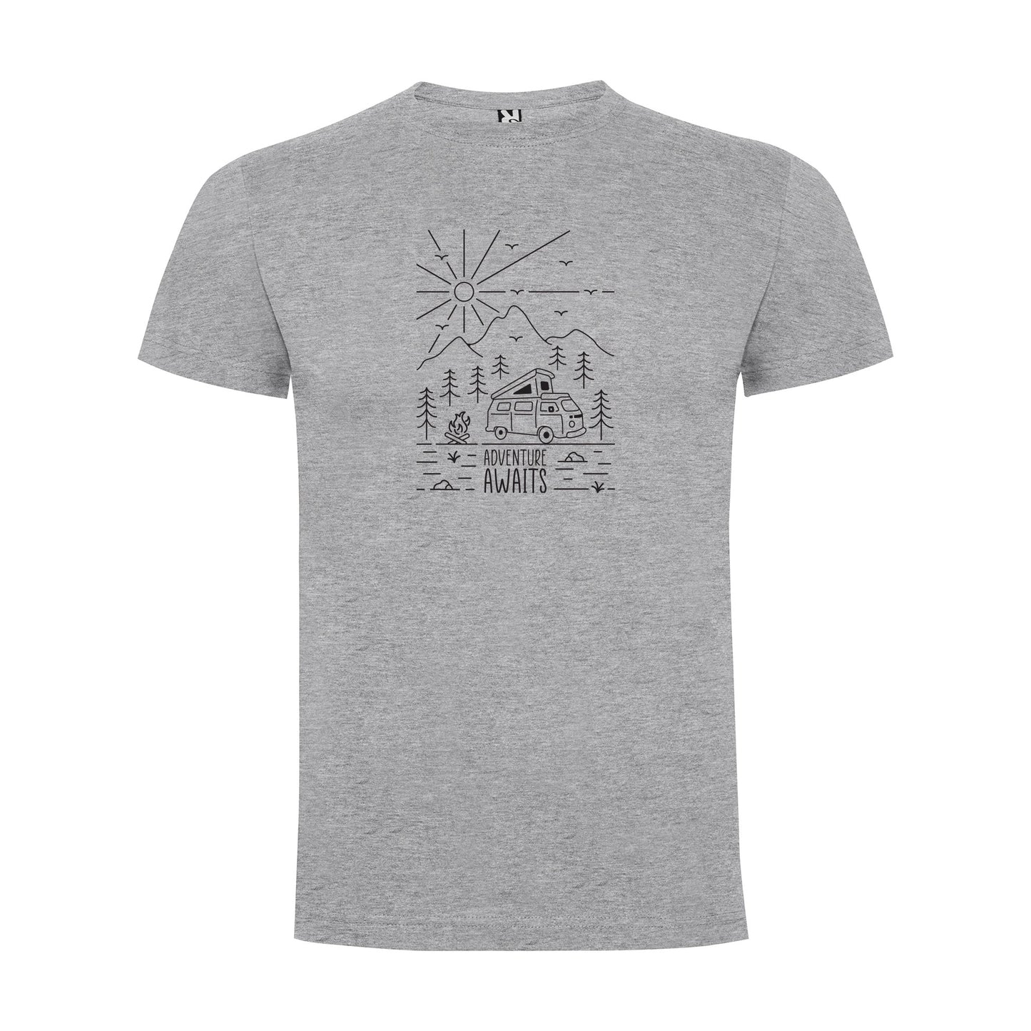 VW Split Screen Adventure Awaits Men`s T-shirt