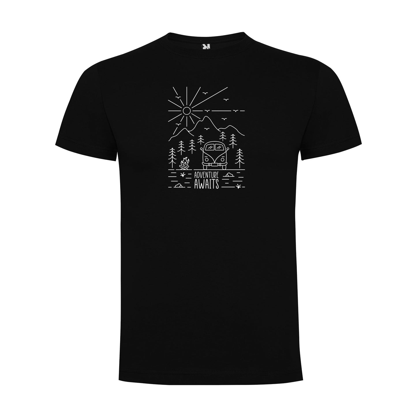 VW Split Screen Adventure Awaits Men`s T-shirt