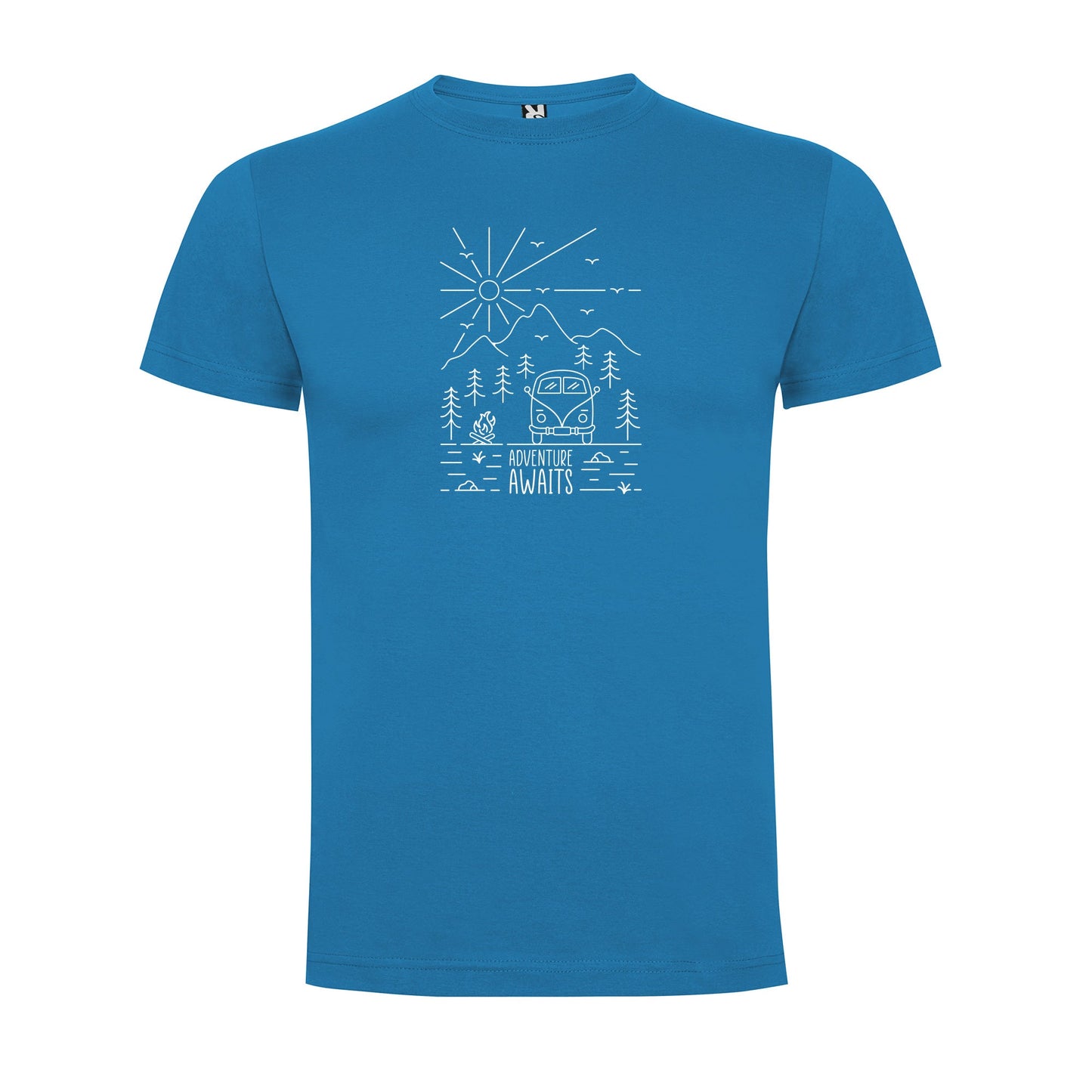 VW Split Screen Adventure Awaits Men`s T-shirt
