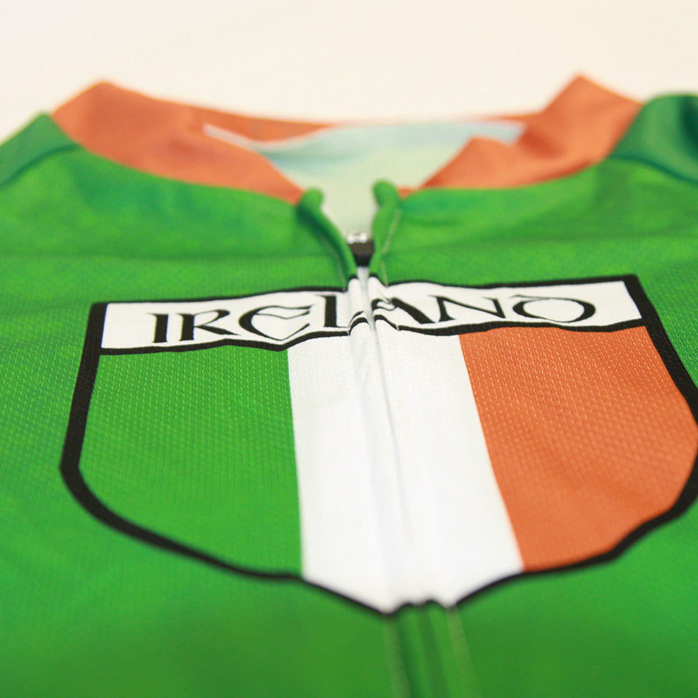 Ireland Countries Mens  Short Sleeve Cycling Jersey